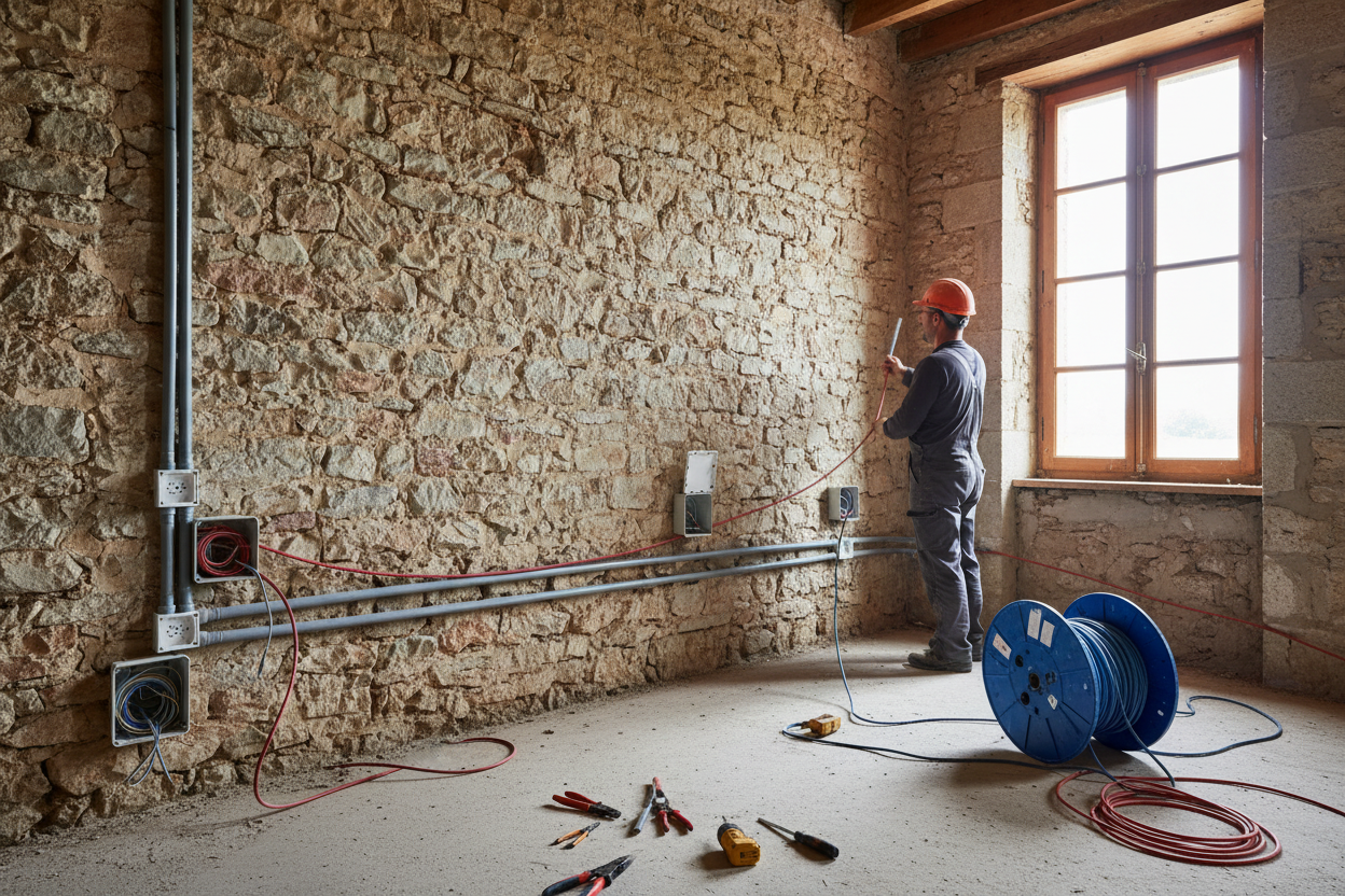 Rénovation électrique complète à Angoulême — Maison et Appartement